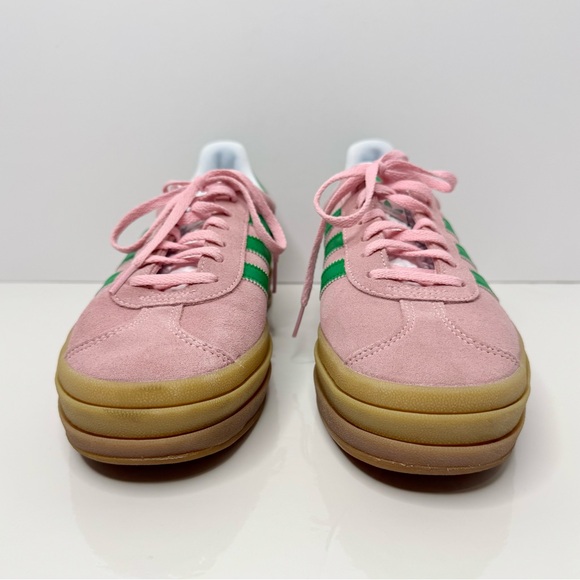 Adidas ‘Gazelle Bold’ Suede Platform Sneakers - Picture 5 of 11